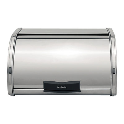 Brabantia Touch Bread Bin Medium, Brilliant Steel Brabantia Touch Bread Bin Medium, Brilliant Steel